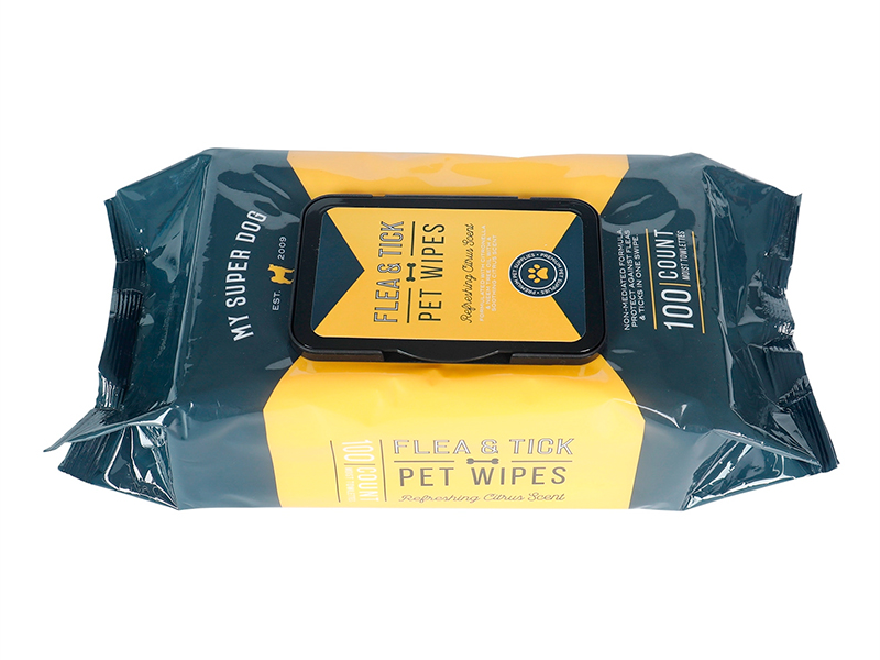 Evcil hayvan ıslak mendilleri